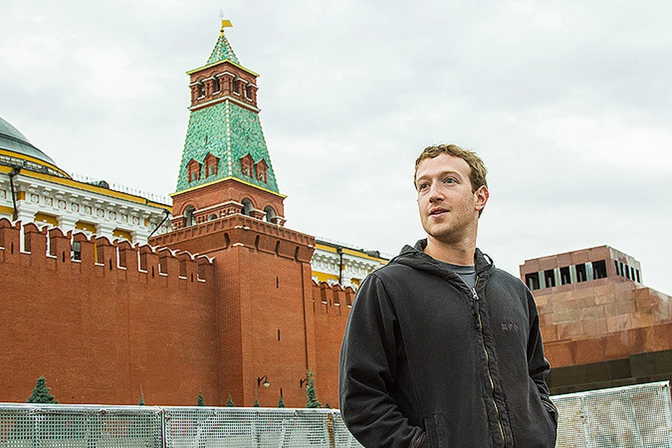 Марк Цукерберг погулял по Красной площади