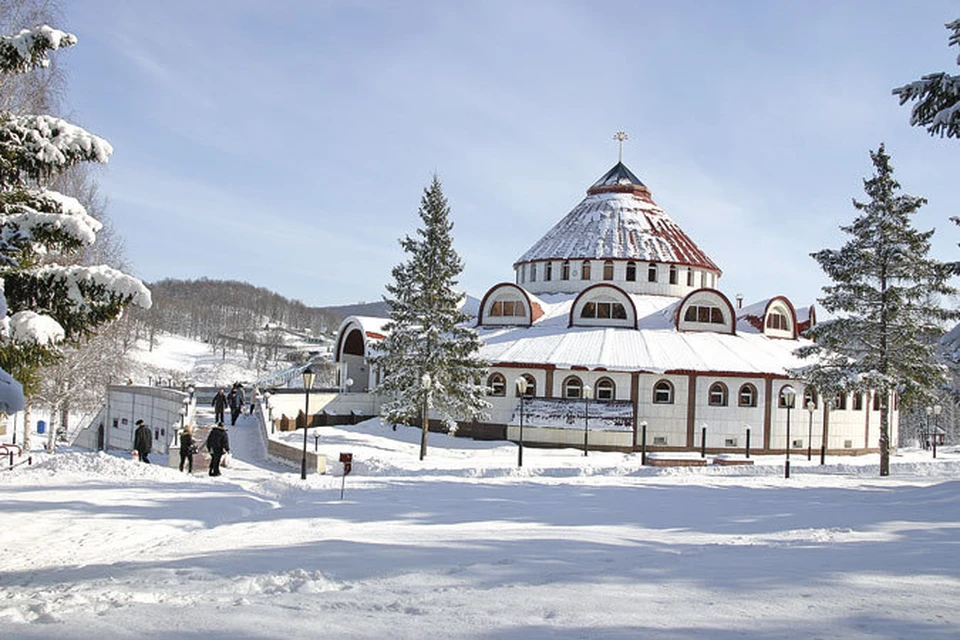 Санаторий красноусольск зимой