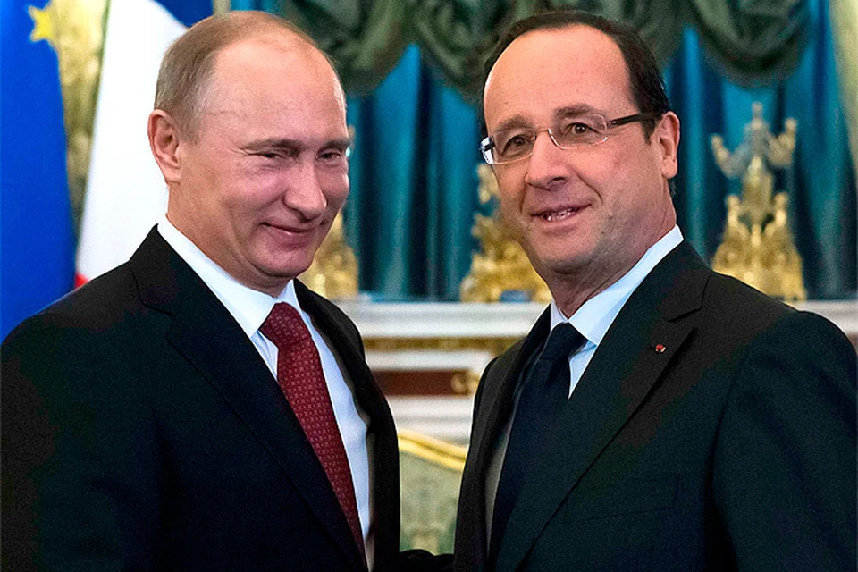 Президенты России и Франции провели переговоры.