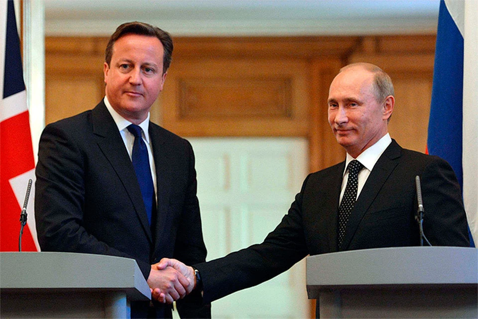 Пресс-конференция Владимира Путина и Дэвида Кэмерона по итогам встречи на Саммите G8.