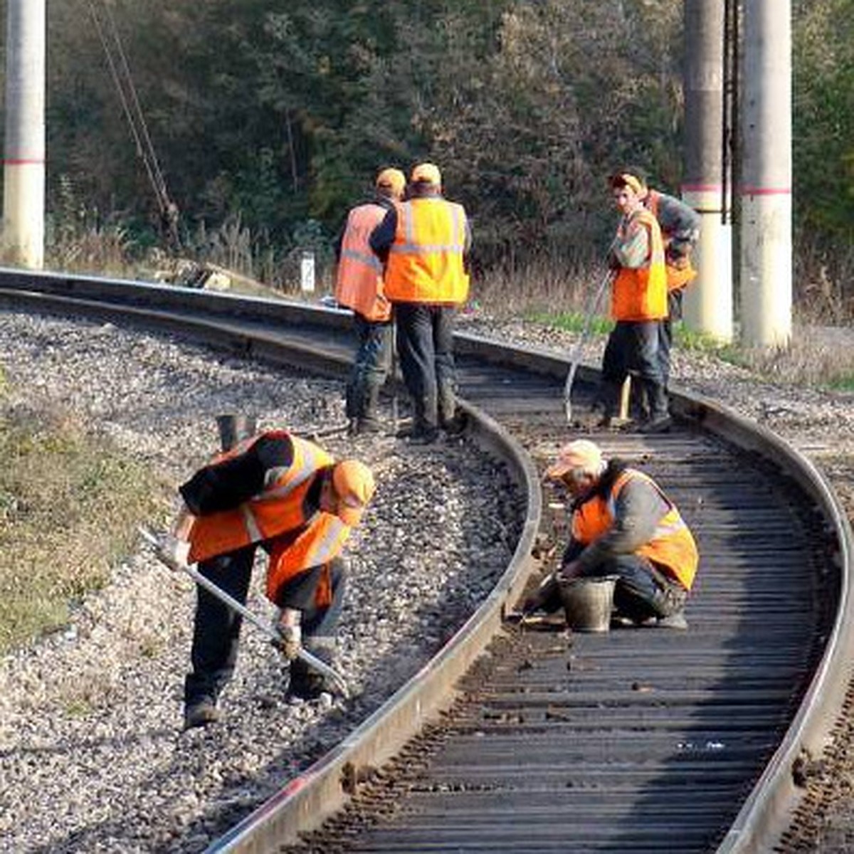 В Приамурье поезд сбил насмерть пятерых железнодорожных рабочих - KP.RU