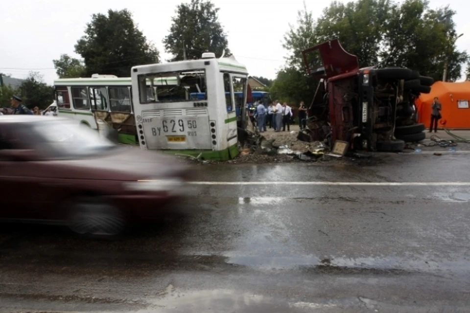 В аварии погибли 18 человек, еще 28 были госпитализированы