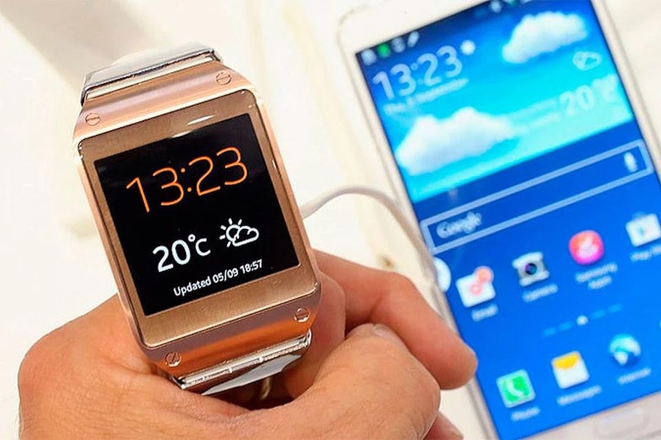 Samsung назвал Galaxy Gear самыми популярными в мире умными часами