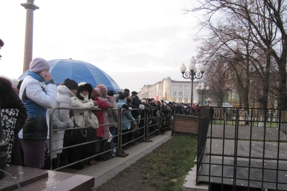 Самые длинные очереди к храму были в ноябре 2011 года, когда в Калининград привозили Пояс Богородицы.