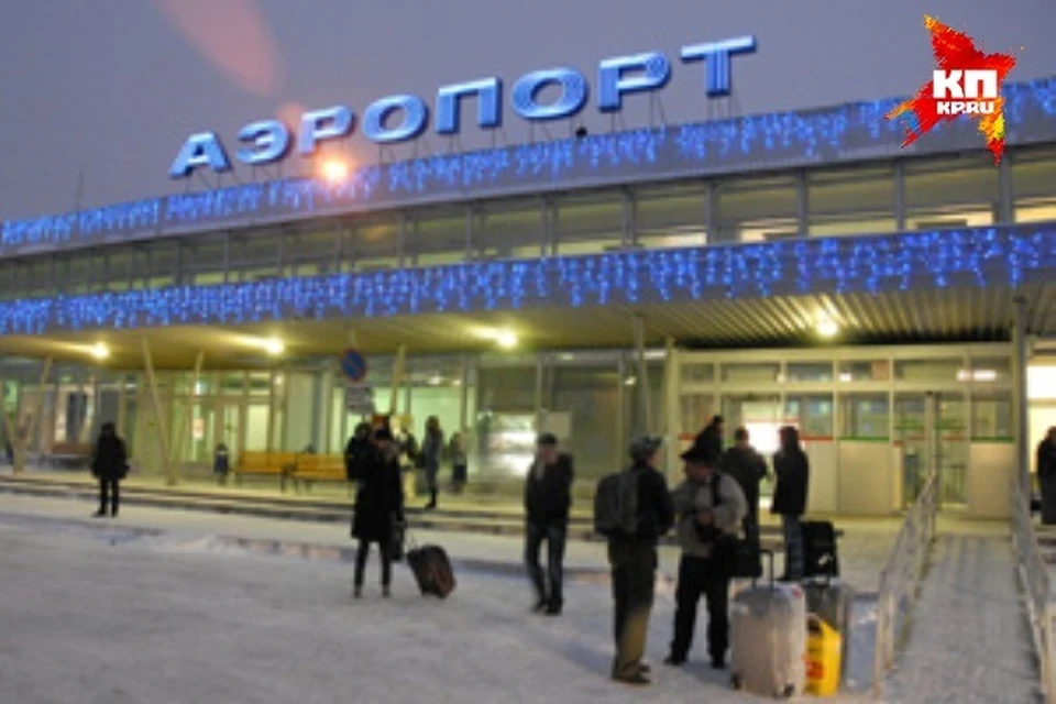 Аэропорт пермь зимой