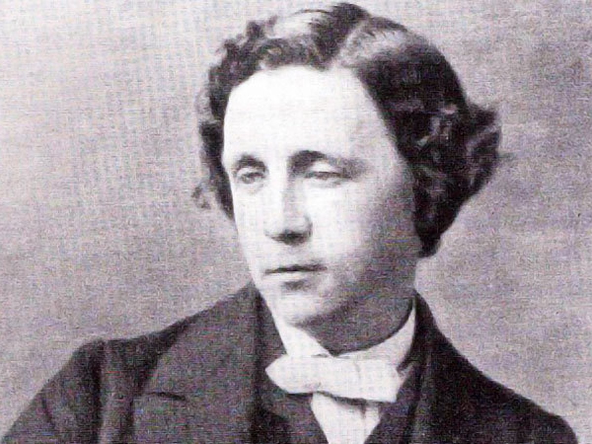 Lewis carroll. Everything got a moral. If only you can find it.