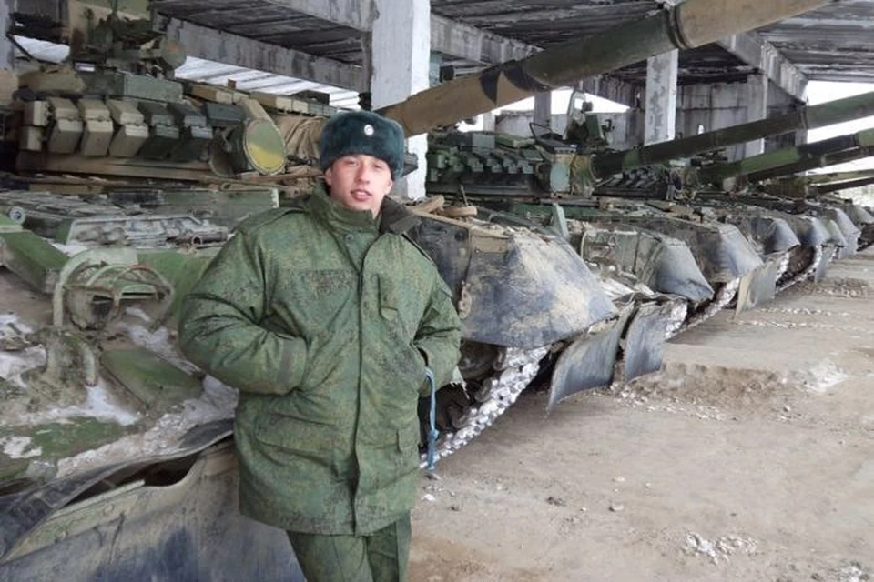 Командир Т-72 Дилюс Гарипов