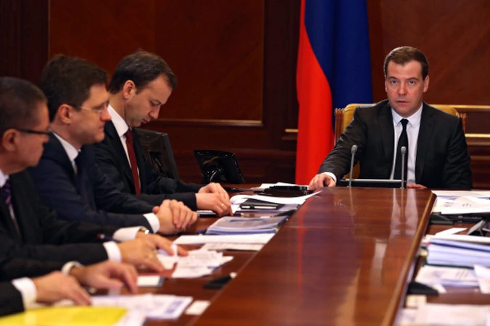 В подмосковных Горках Дмитрий Медведев провел совещание о перспективах развития трубопроводного транспорта нефти и нефтепродуктов