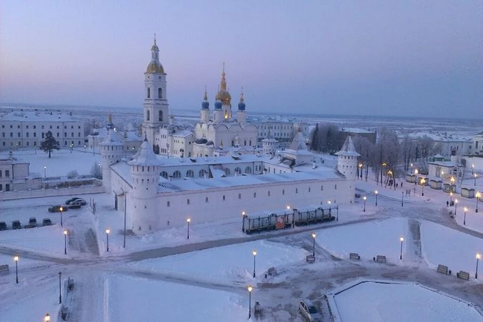 Тобольский Кремль зимой