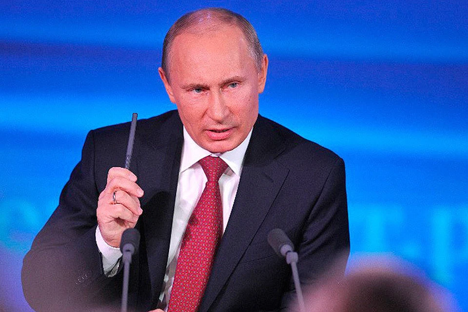 Глава российского государства Владимир Путин