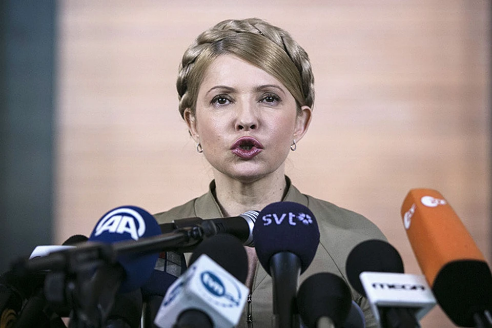 Юлия Тимошенко в пятницу побывала в Донецке, где выступила как древний языческий двуликий бог Янус