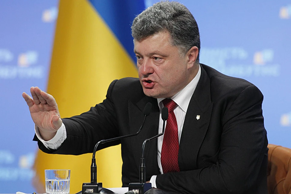 Президент Украины, похоже, так и не понял из-за чего на Юго-Востоке Украины уже пол-года идет кровопролитная война