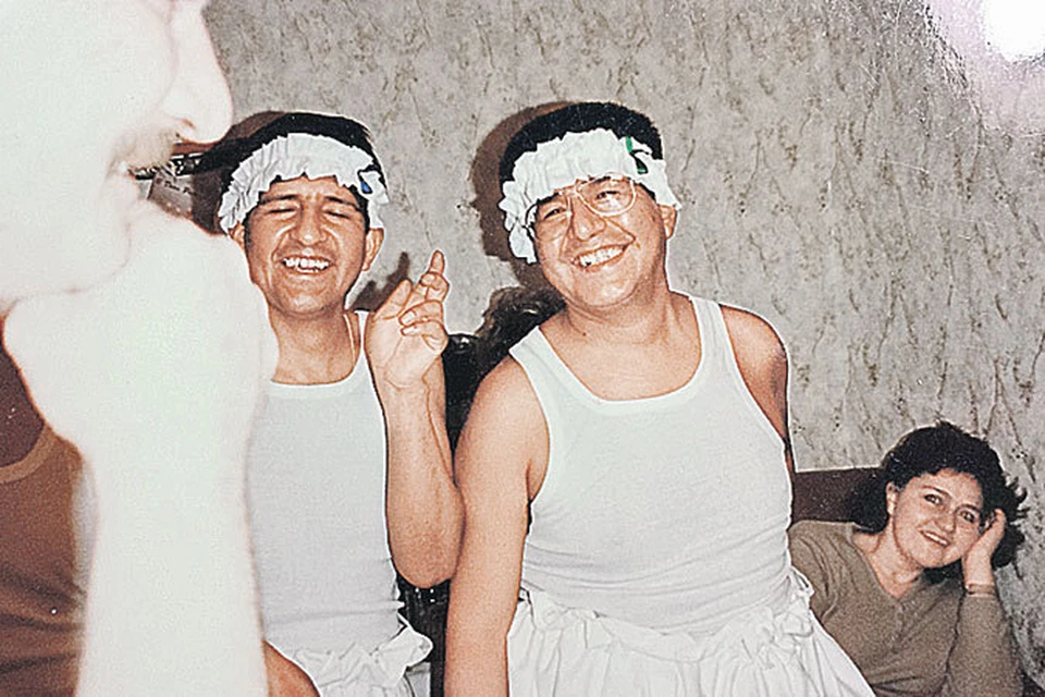 Владимир Тапия-Фернандес любит весело проводить время (на фото он справа) 
Фото: из личного архива