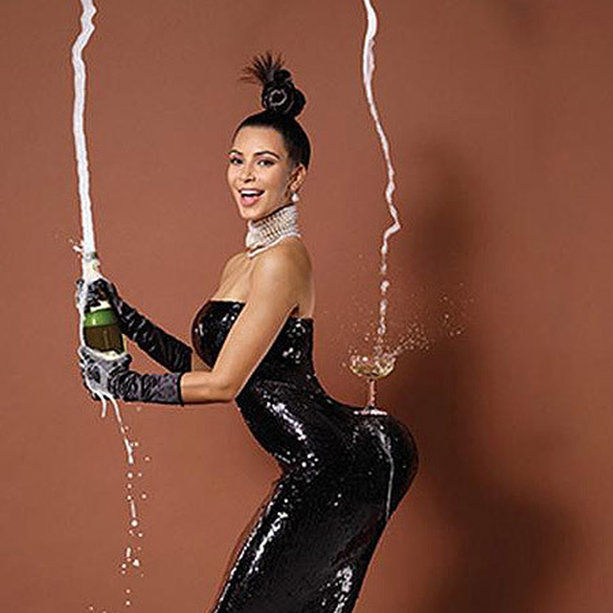Ким Кардашьян горячие фото: в нижнем белье и купальнике, слив