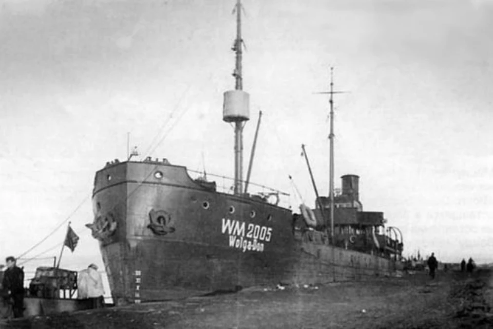 На борту затонувшего транспорта «Wolga-Don» находится большое количество военной техники.