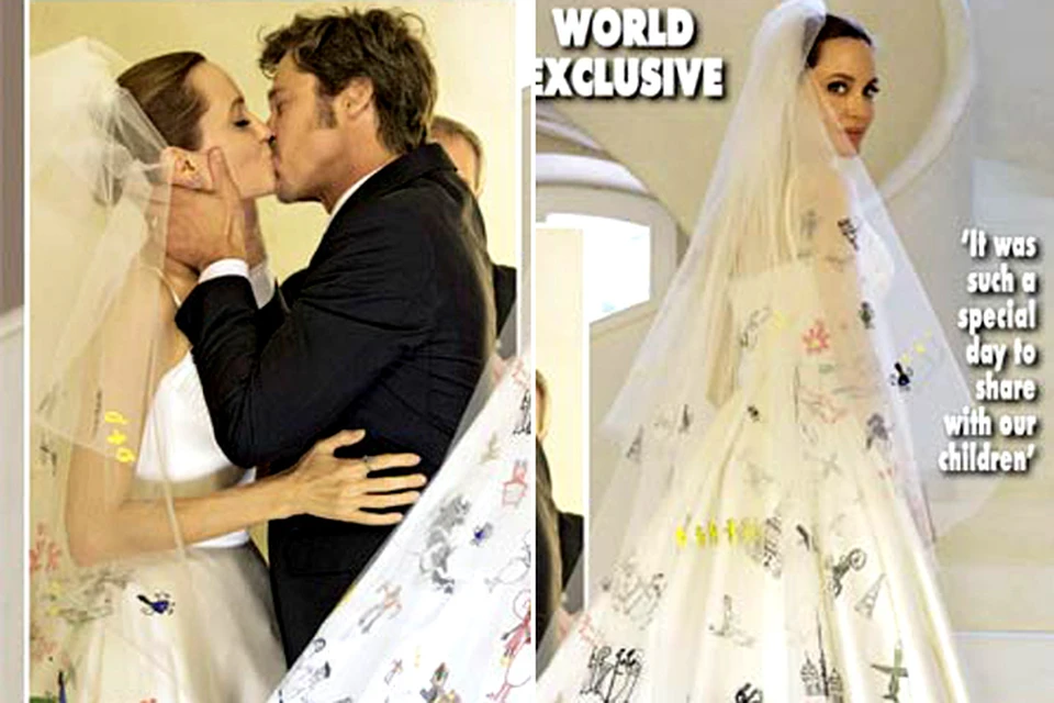 «Свадьба года», «бракосочетание мечты», «идеальный праздник» - какими только эпитетами не наделила пресса церемонию, во время которой Анджелина Джоли и Брэд Питт стали мужем и женой.