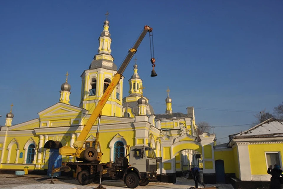 Спасский собор Минусинск изнутри