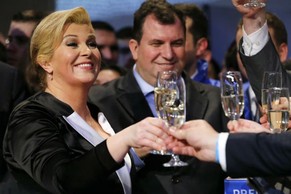 Новый президент Хорватии - Колинда Грабар-Китарович