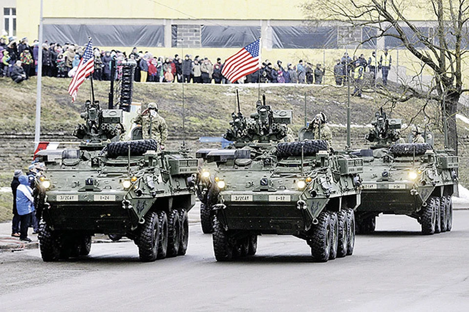 Парад в прибалтике