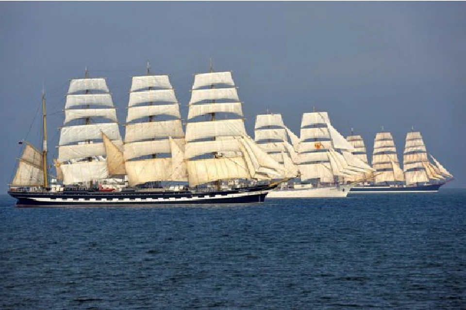 Гости выставки "Россия морская" почувствуют себя настоящими моряками на борту парусника.