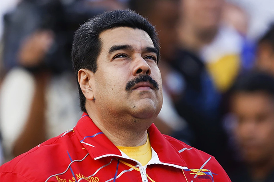 Президент боливарианской республики Николас Мадуро.