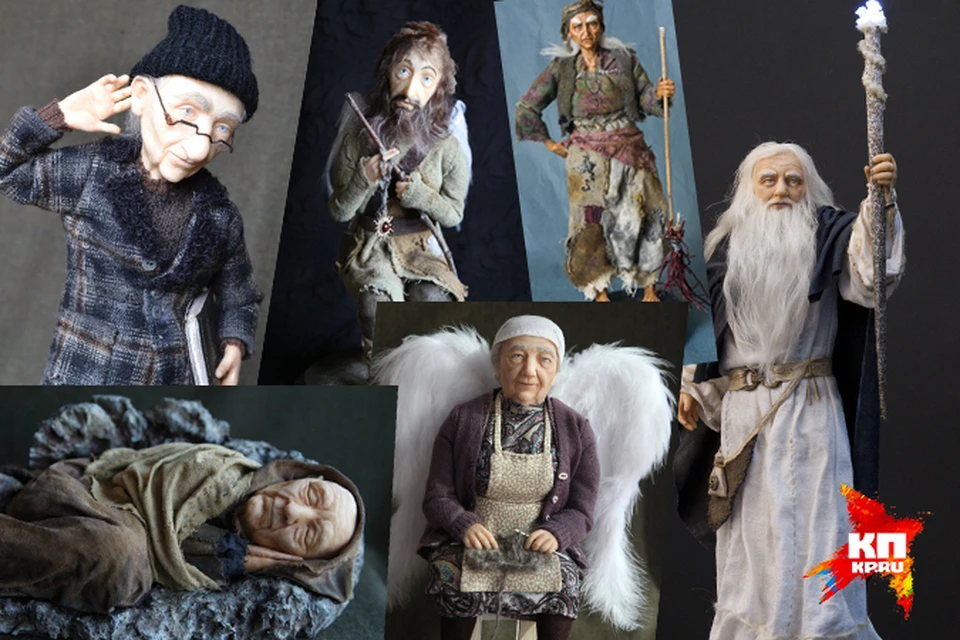 Ольга Одновал делает невероятно реалистичных и эмоциональных кукол. Она черпает вдохновение из психологии Юнга и древних мифов.