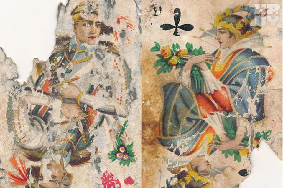 Карты в плохом состоянии - время не пощадило бумагу. Фот: из личного архива