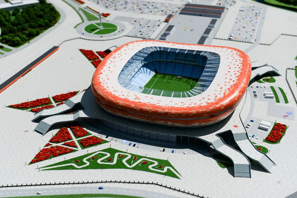 Стадион в Саранске станет одной из арен чемпионата мира по футболу.