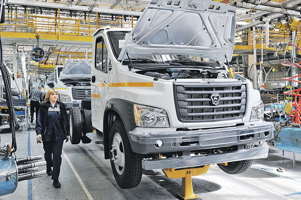 С осени 2014 года начат выпуск грузовика «ГАЗон NEXT» -  это одна из 20 новинок ГАЗа за последние несколько лет. Фото: Семен ГОРЕЛОВ