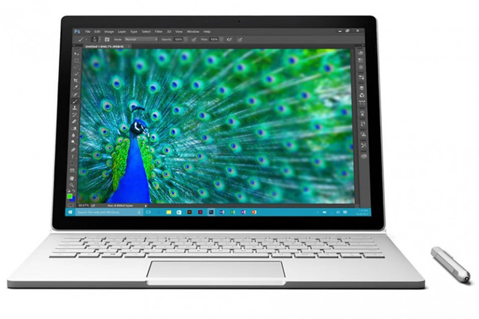 Так выглядит первый "родной" ноутбук от Майкрософт - Surface Book