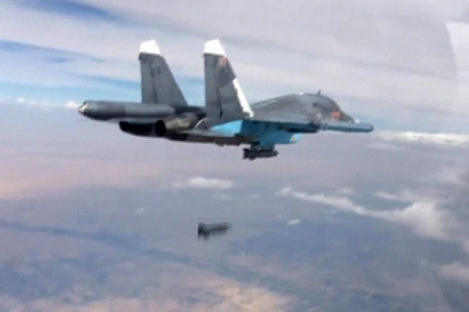 В течение прошедших суток российская авиагруппа в Сирии с авиабазы «Хмеймим» совершила 64 боевых вылета