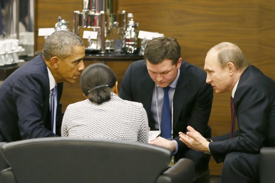 На саммите G20 Путин 20 минут разговаривал с Обамой