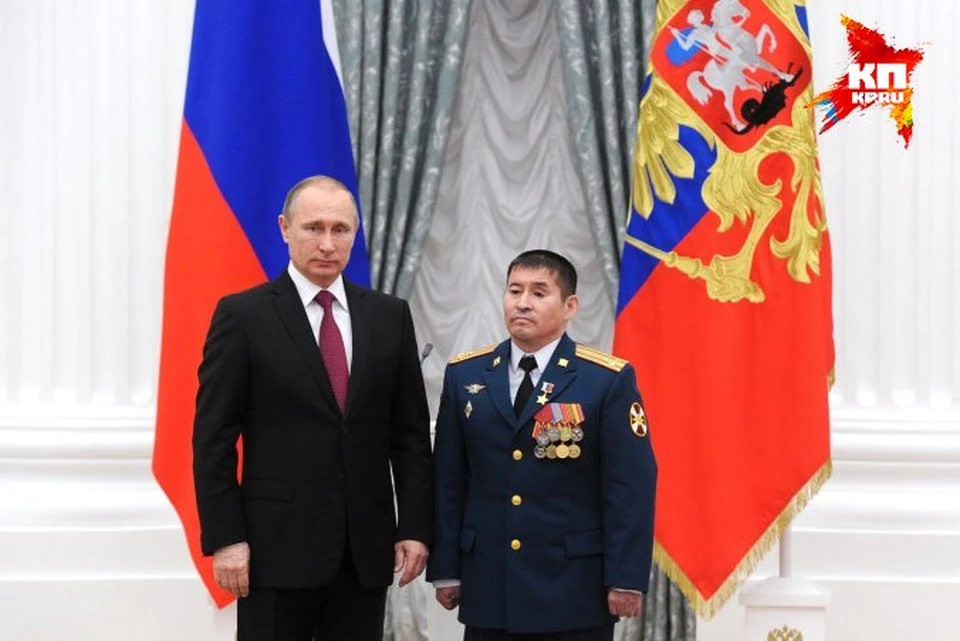 Полковника представили к высшей воинской награде Фото: пресс-служба Кремля