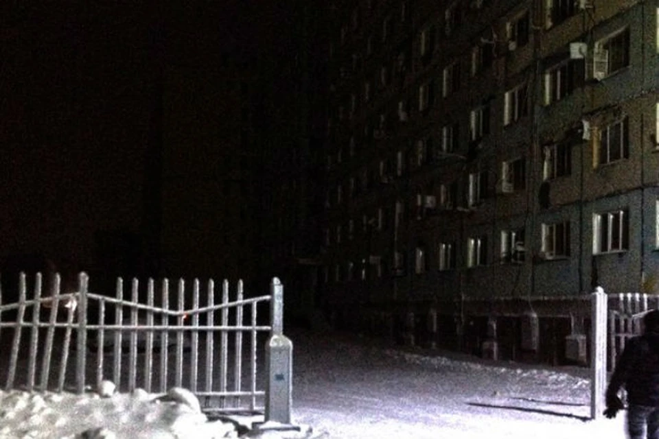 Дудинка погрузилась во тьму в ночь на 5 января Фото: Михаил Мурашко