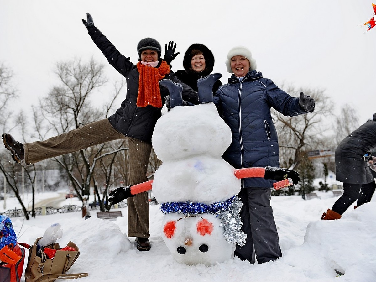 20 снежных фигур, которые легко сделать самому и с детьми