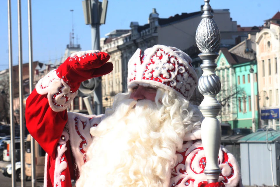 Дед Мороз впервые приехал на Дальний Восток.