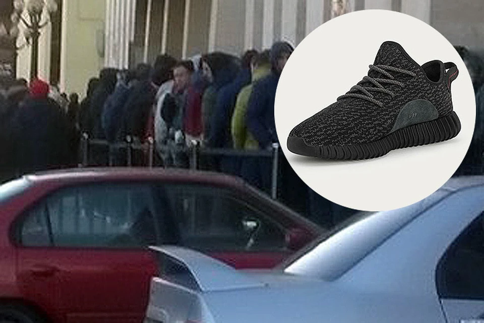 В списке желающих купить кроссовки за 18 тысяч рублей уже около 100 человек.