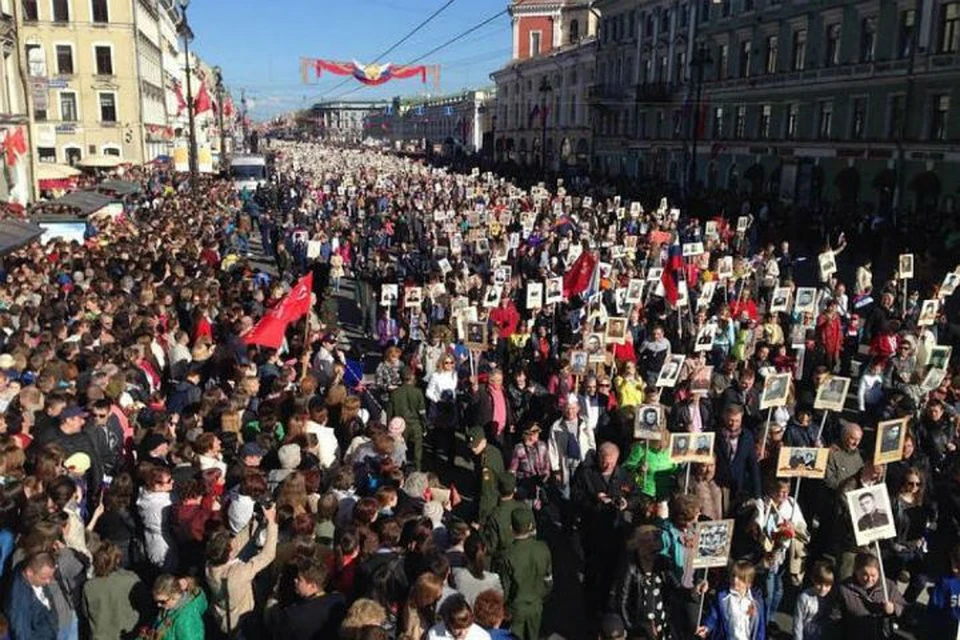 Бессмертный полк в 2016 году