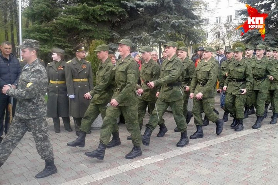 Отбор в кремлевский полк