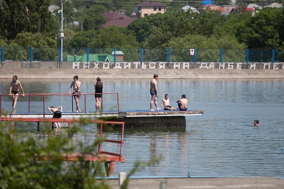 Пляж ставрополье