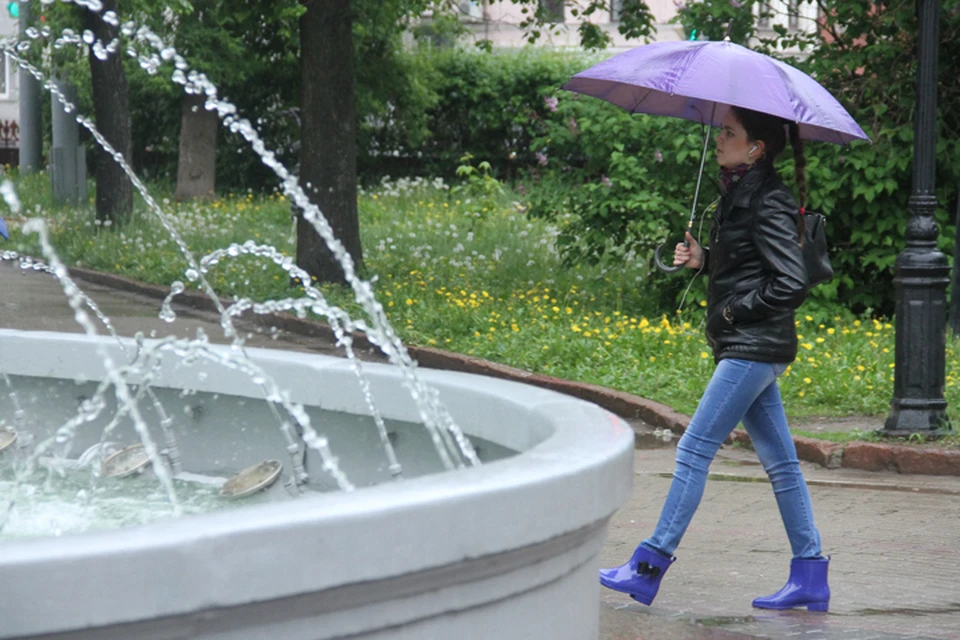 Всю неделю в Нижнем Новгороде продержится прохладная и дождливая погода.