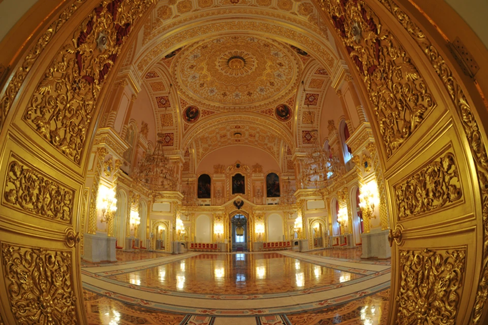 Александровский зал Большого Кремлевского дворца.