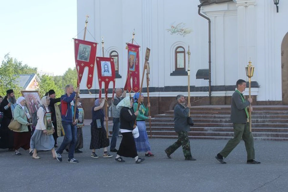 Сегодня православные отправились в трехдневный путь.