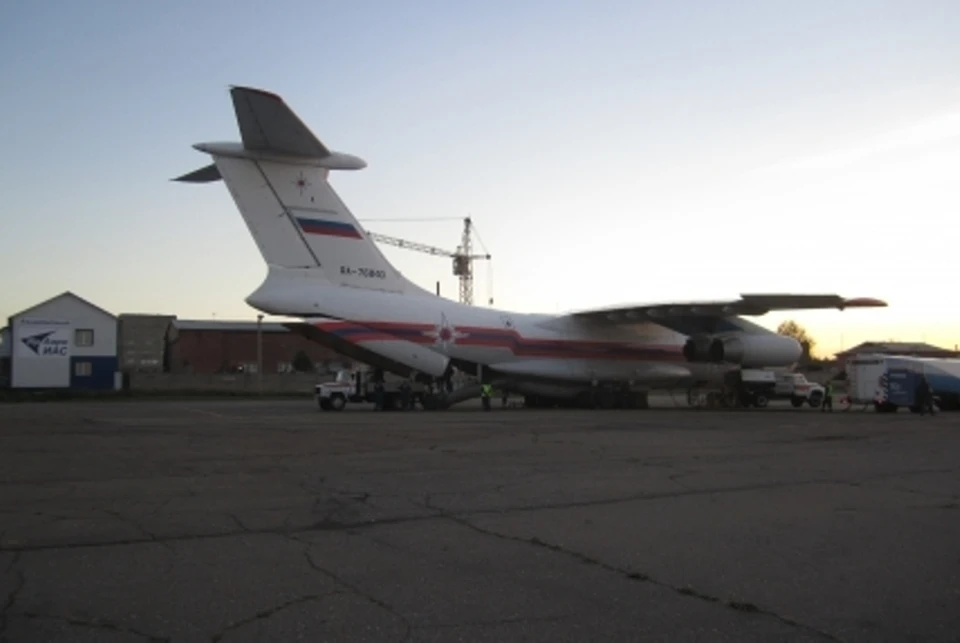 ЧП: Ил-76 пропал в Иркутской области в районе лесных пожаров