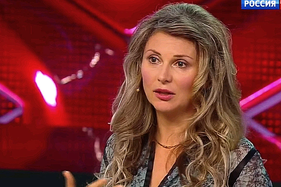Лариса Черникова в передаче "Прямой эфир".