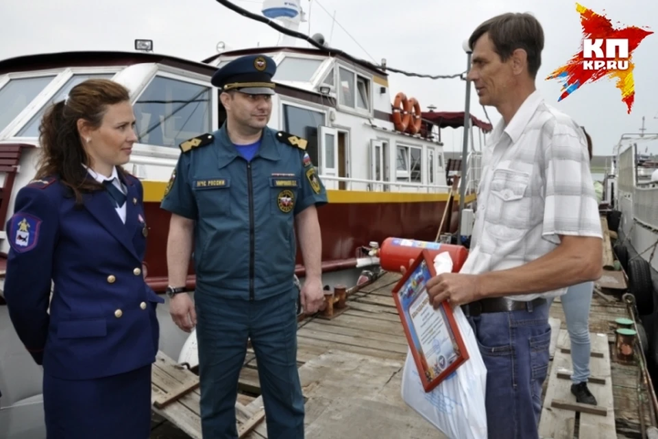Иркутский режиссер спас людей с горящего катера на водохранилище