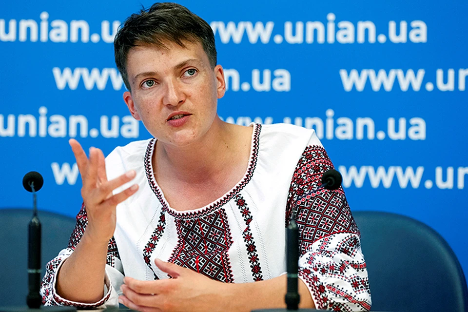 Ради изысканного ужина народный депутат Надежда Савченко не намерена прерывать голодовку