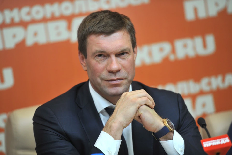 Спикер парламента Новороссии Олег Царев