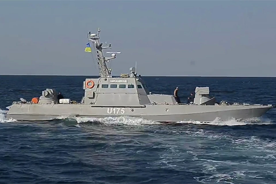 Бронекатер ВМФ Украины семейства «Гюрза-М».