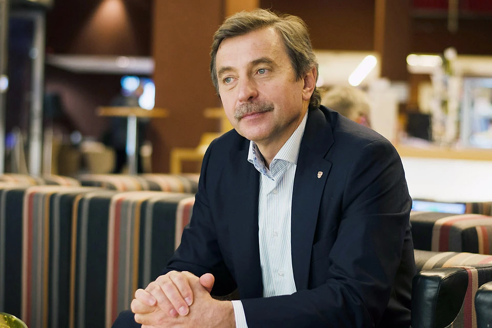 Герой России космонавт Александр Лазуткин.